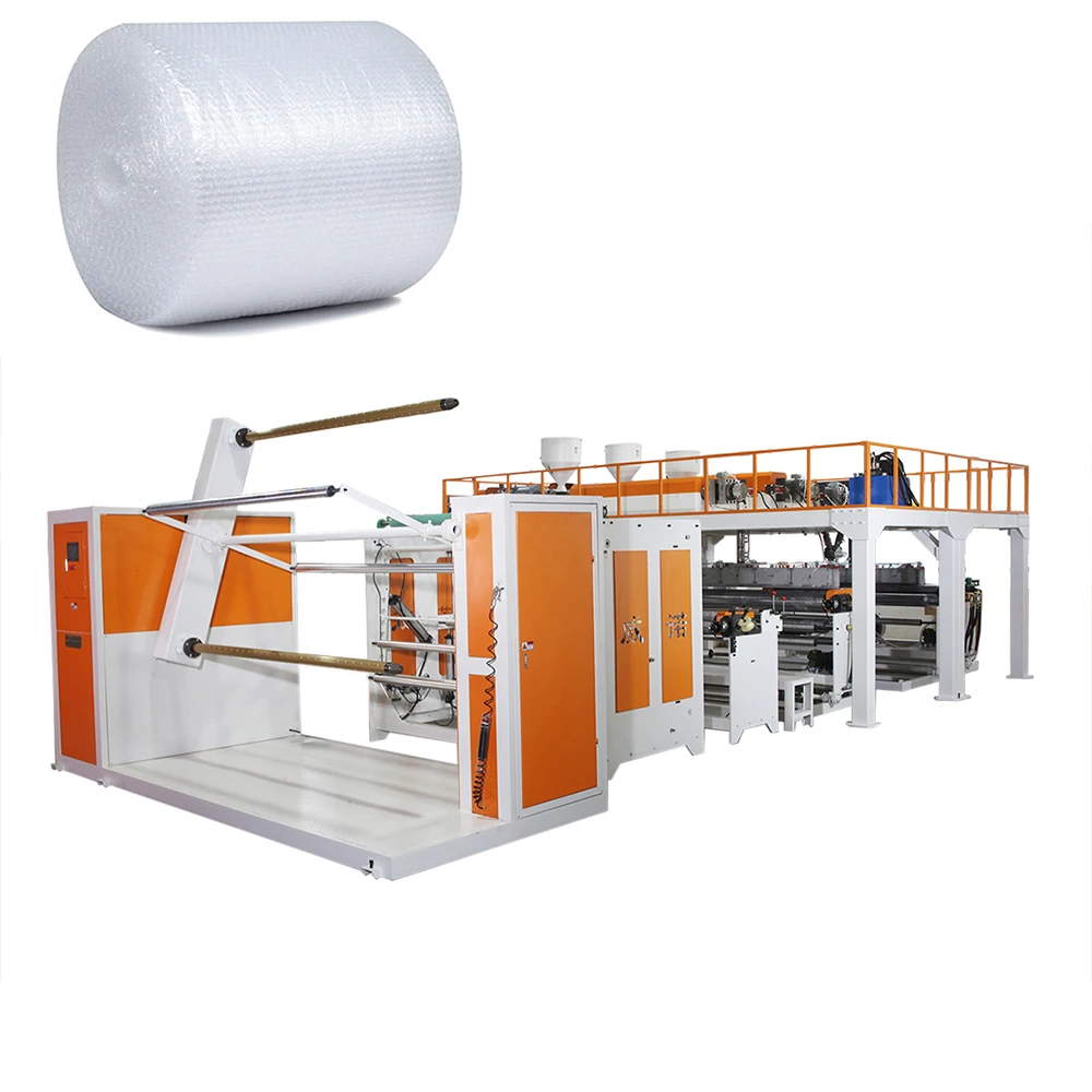 wrap machinery china factory wrap uto air bubble film machine