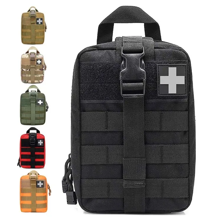 Camping Hiking Travel 1000D first Aid Pouch medical storage bag Empty tactical medical bag