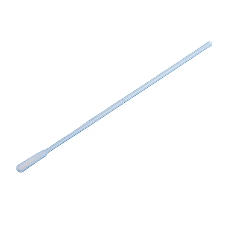 CE2862 Sample Collection Flexible Handle Sterile Throat Nylon Flocked Swab