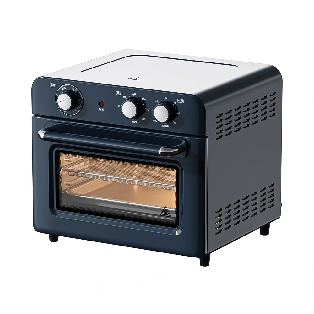 1500w 18L Mechanical Air Fry Oven Home Apartment Hotel Use Manual Control Knob Stainless Steel Ary Fryer Electric Baking Ovens