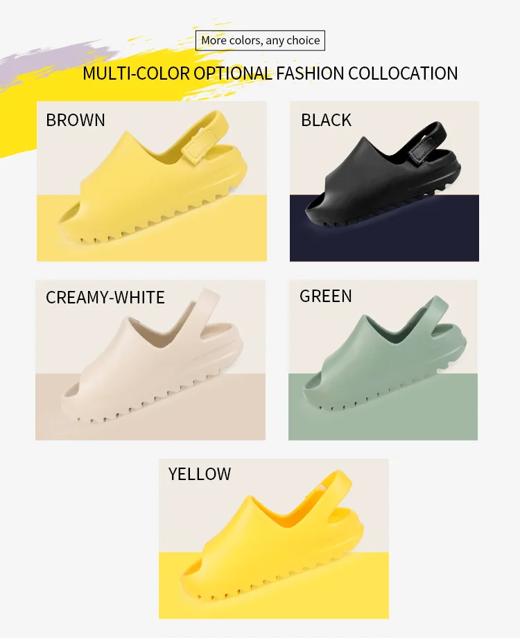 
ECO Friendly Best Wholesale Kid Slipper Sliders Kid Sandals Big Kid Summer Shoe 