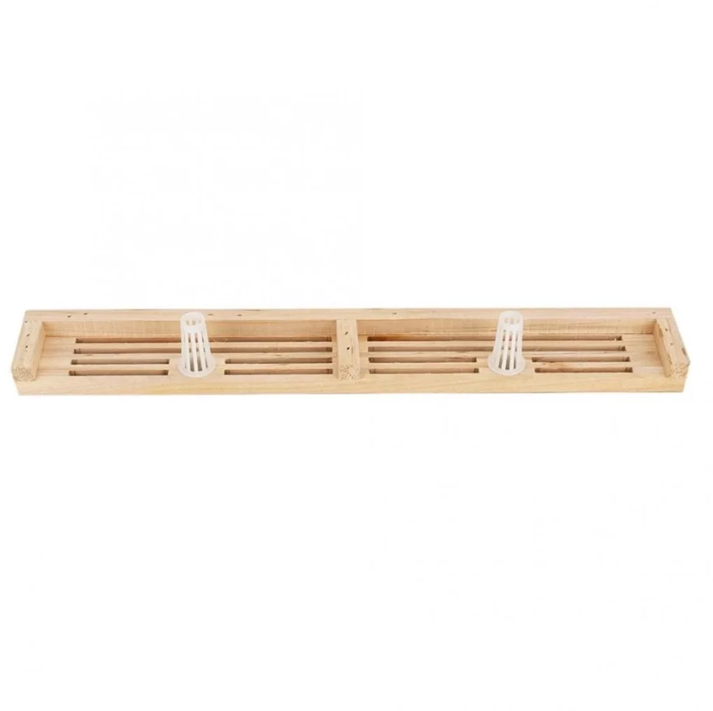 3 4 5 6 rows beehive wooden bee pollen trap box collector bees Beekeeping Tools