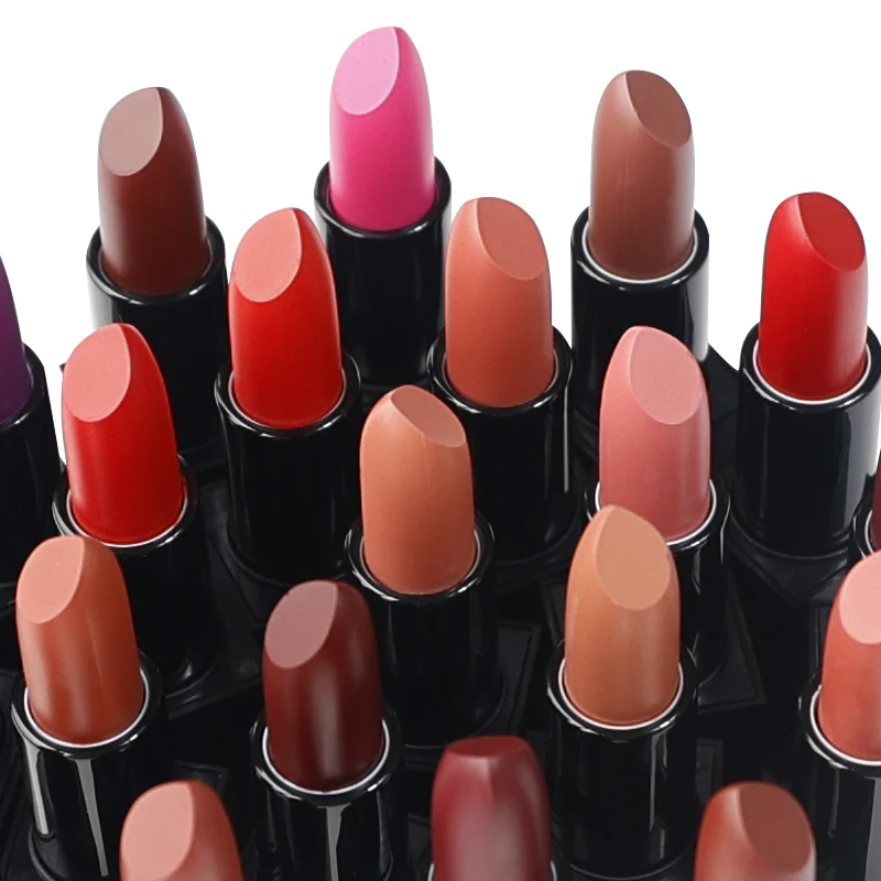 Luxury Lipstick Base Nude Matte Lipstick Custom Label Wholesale Makeup Cosmetics Lipstick