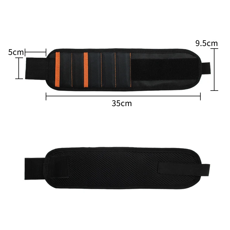 Factory Wholesale Portable Tool Holder Magnetic Wristband for Holding Tools with Strong Magnet