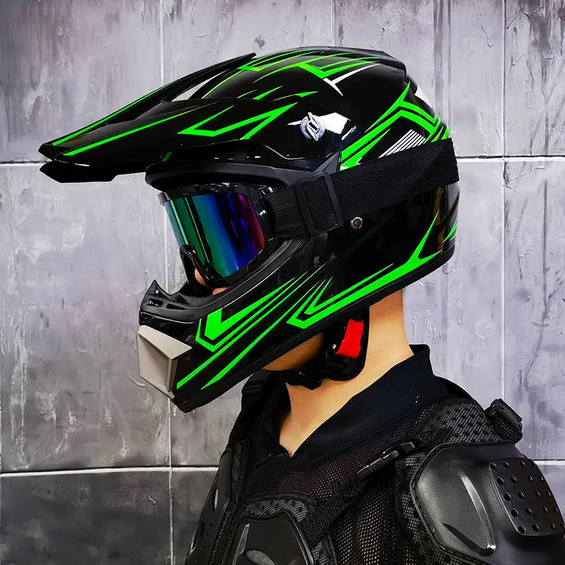 Mountain Downhill Helmet for Youth For Adult Beach Karting Set