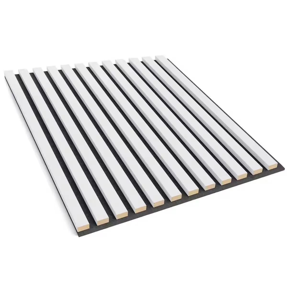 New Product DIY Self Adhesive Decorative Acoustic Panels Wall Interior Slat Sound Wall Panels