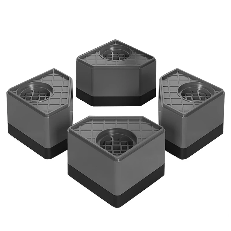 Washing Machine Refrigerator Furniture Fixed Raiser Stand Universal Anti Vibration Pads for Washing Machine 4 pcs