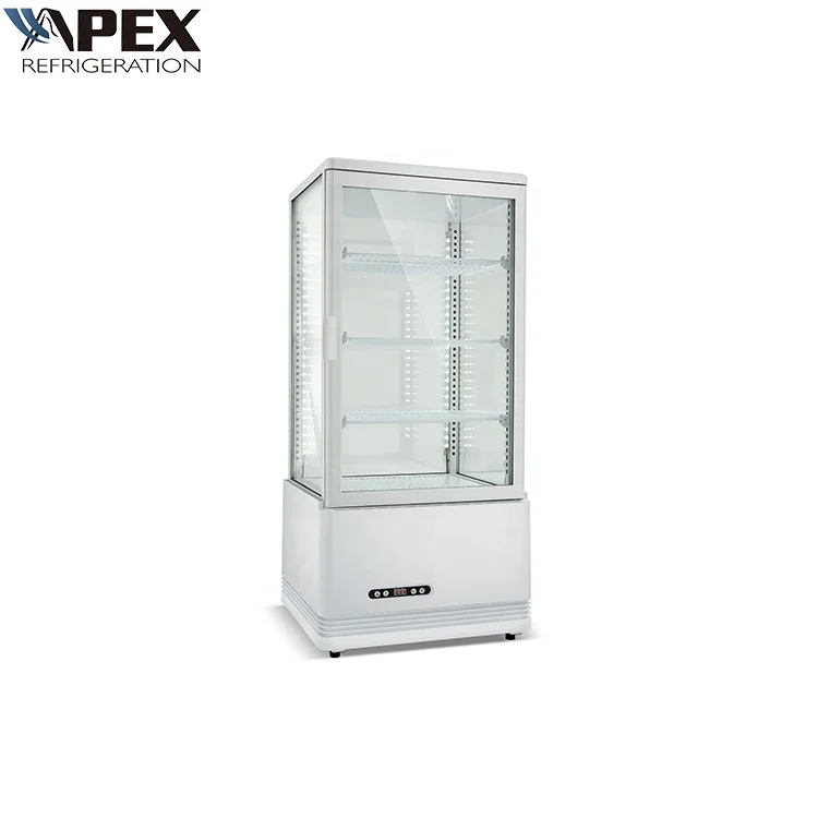 Counter Top Fridge Small Refrigerator Mini Display Cooler Bar Fridge Commercial Fridge Cold Drink Refrigerator