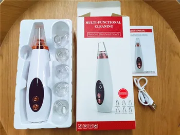 
Personal microdermabrasion pimple removal machine black spots comedone vacuum blackhead pore suction extractor 