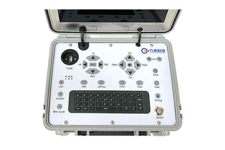 2-5M Portable Anti-explosion Manhole Pole Camera with 10 inch screen suitable for large spaces and complex working conditions