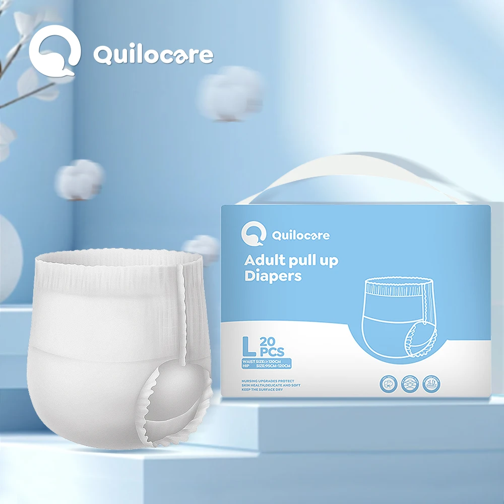 Leakproof Adult Diaper Briefs Disposable Incontinence Adult Underwear Pull up Diapers for Elderly