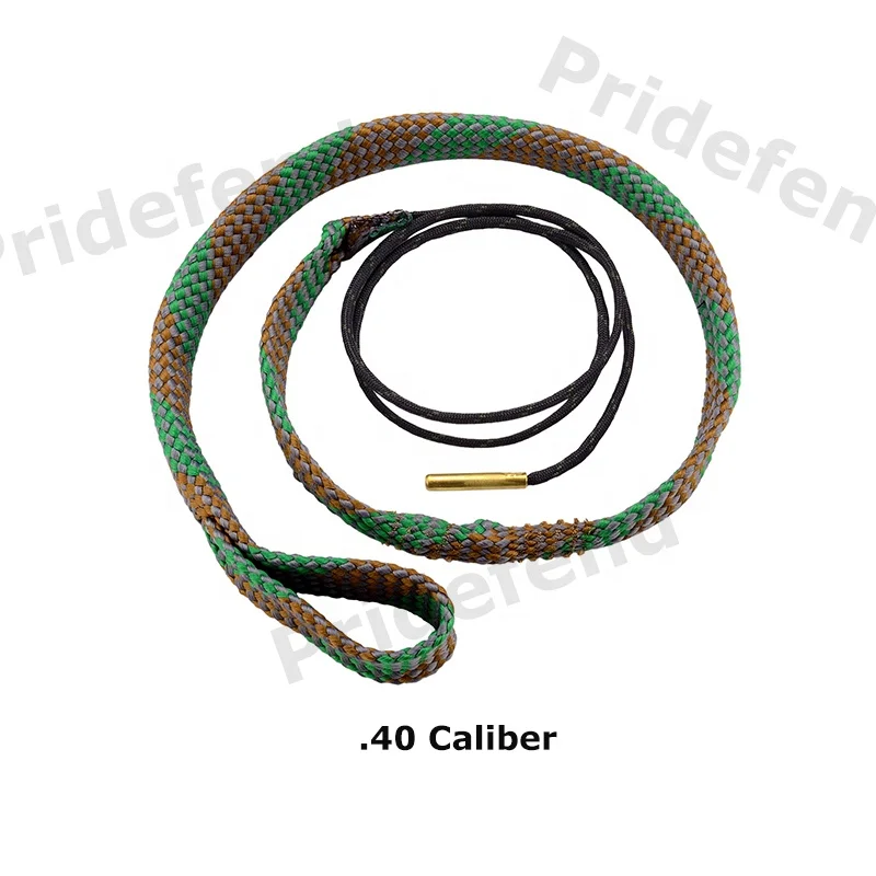 Firearms Guns Accessories Handgun 12 Gauge Gun 9 mm Rifled Barrel 30 Bore 22 40 45 Caliber Gun Cleaning Rope Brass Bursh