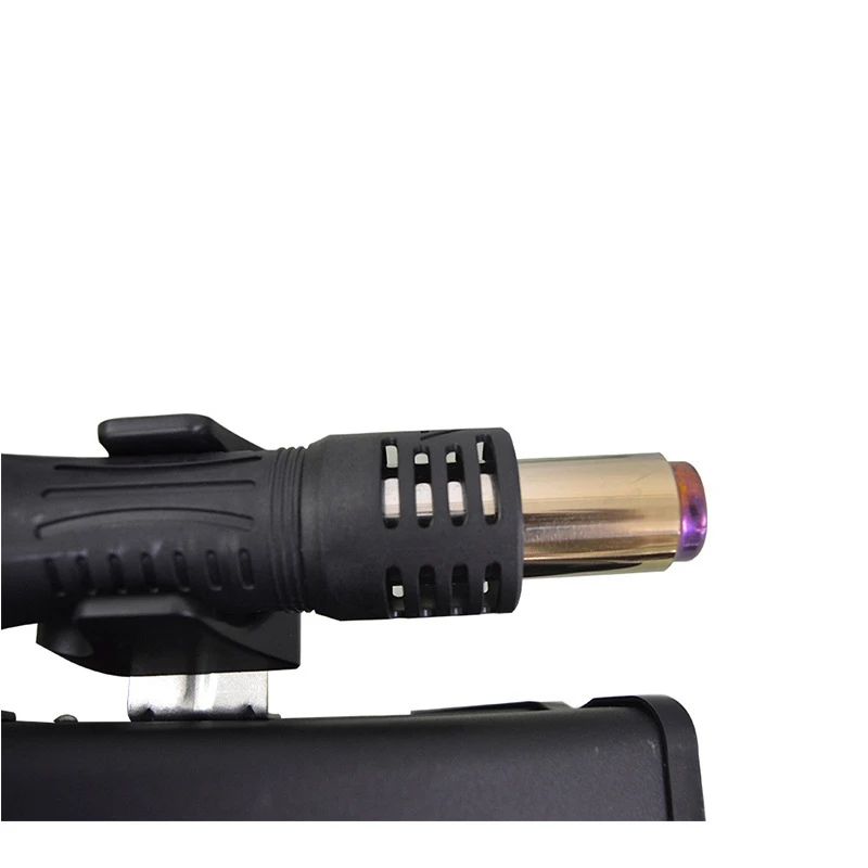 750W LCD display Stainless steel heating core welding iron and hot air gun 2 in 1 desoldering soldering station