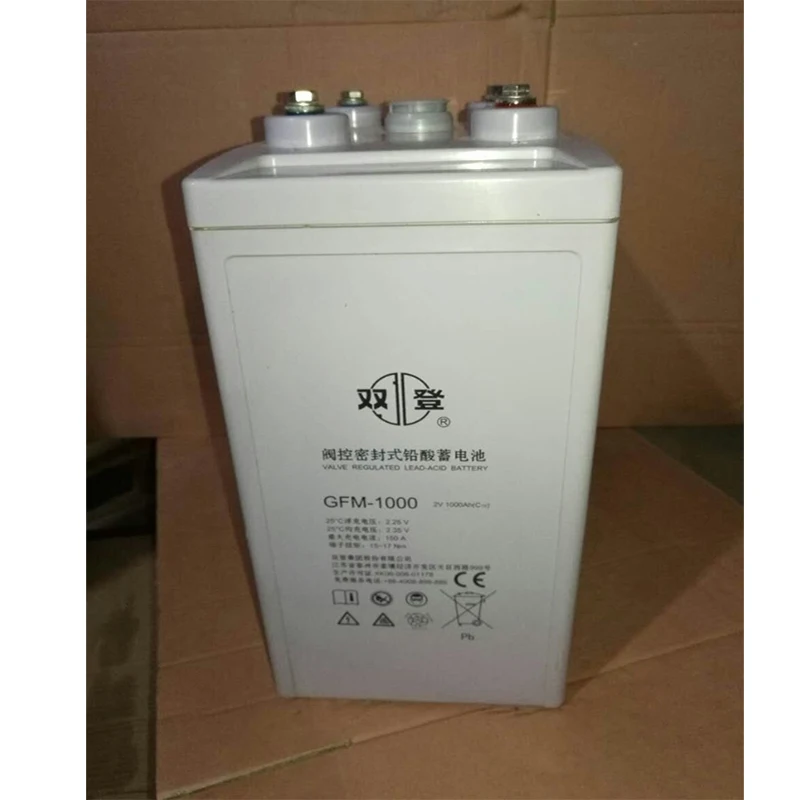 SHOTO Battery GFM-500 GFM-1000 Battery 2V500AH 2V1000AH The communication base station 2V1000AH solar energy battery