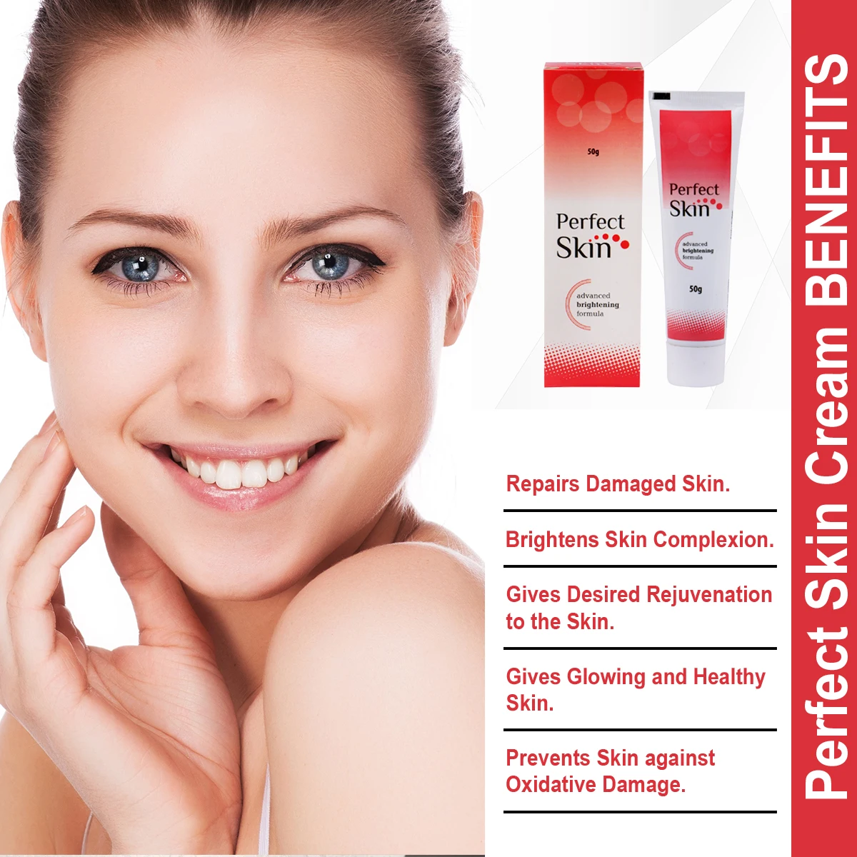 Latest 2024 New design perfect skin cream face cream repaire damaged skin glowing whitening cream