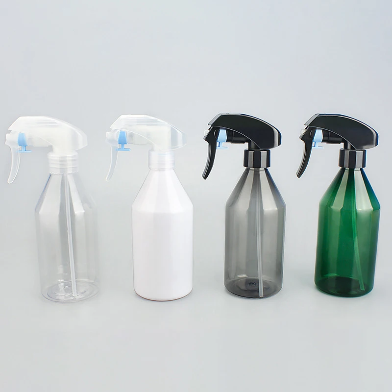 300ml Spray Bottle Plastic 4 Colors Refillable Bottle Multifunctional Hair Salon Garden Watering Flower Sprayer Makeup Tool