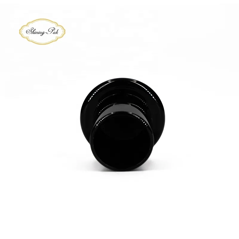 Black mushroom shape plastic perfume cap  perfume bottle cap lids closures luxury bottle caps perfume packaging