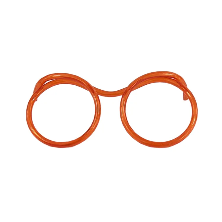 
 Крейзи фанки Питьевая трубка для вечеринок Новинка очки веселая вечеринка Гибкая мягкая Питьевая соломка  