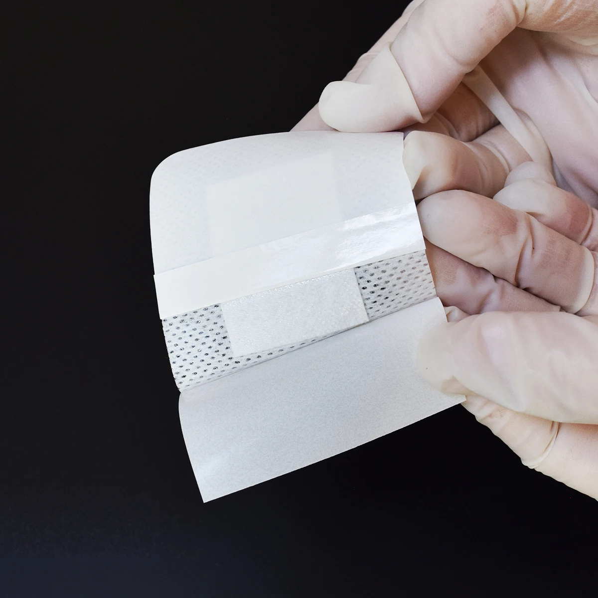 Self-Adhesive Waterproof Gauze Dressing with Pad Breathable Square Bandage Island Bordered Dressing for Wound Care