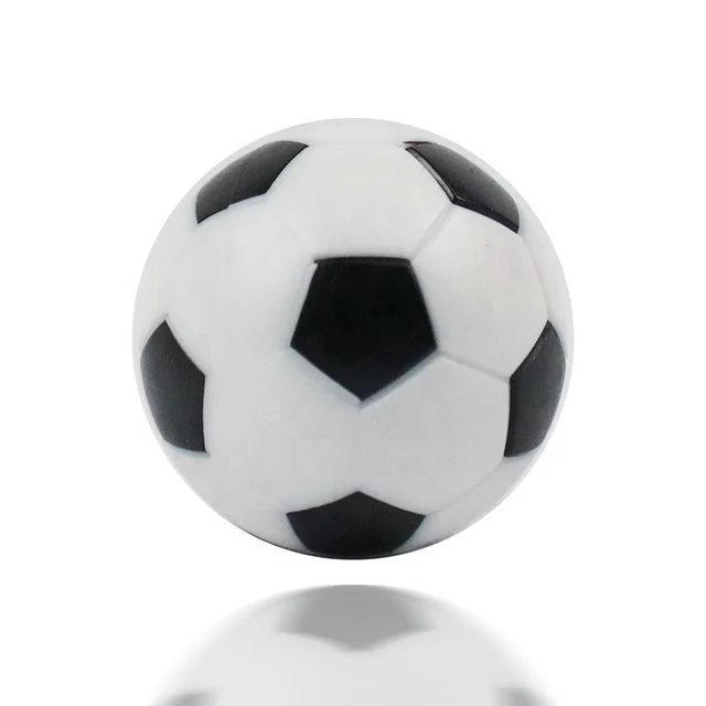 AE-01/02 Dia 36mm commercial quality soccer table accessories white-black football soccer ball