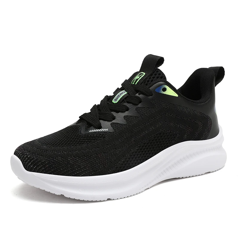 High Quality Custom Brand Reflective Glow Genuine Leather Unisex Tennis Basketball Sports Shoes Running Fashion Sneakers