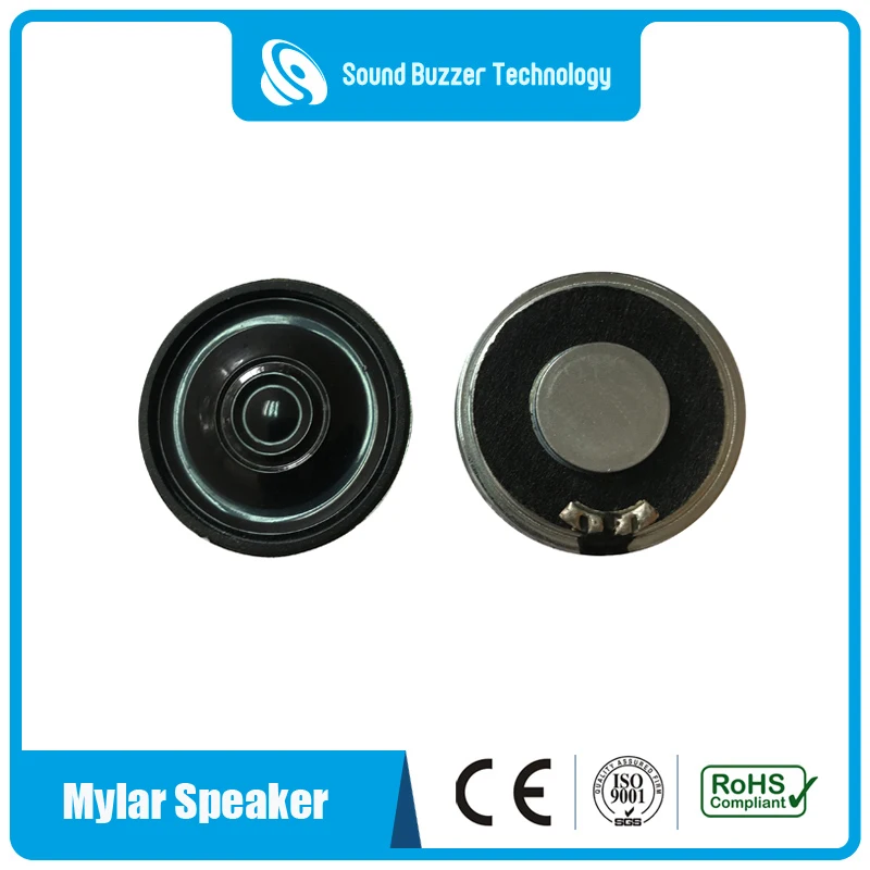 High end quality loudspeaker unit for oven high temperature resistance horn 8 ohm 1w mylar speaker 26mm