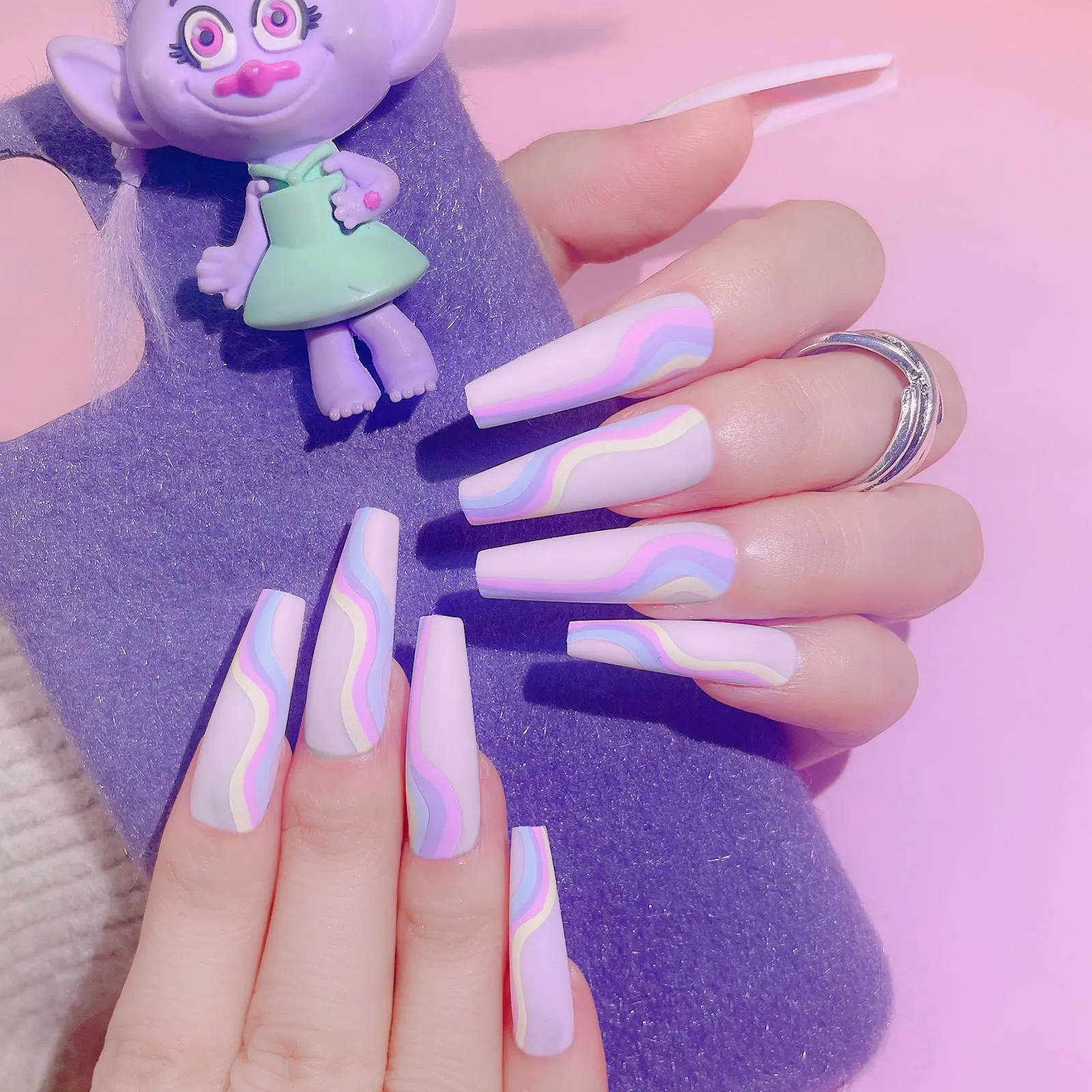 Finished Foreign Trade Models Long Ballet Coffin Armour Wear Pressing Nails