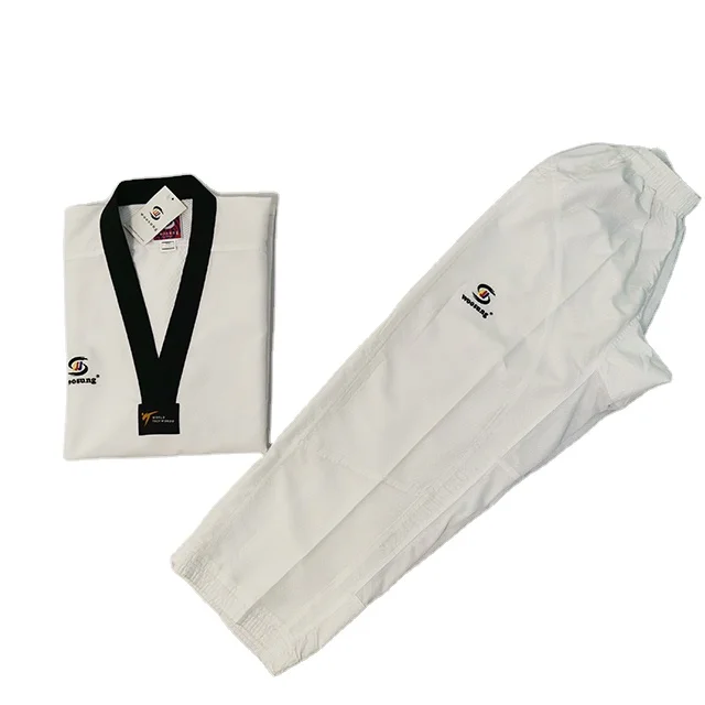 sample free shipping wholesale high quality cheap taekwondo uniform