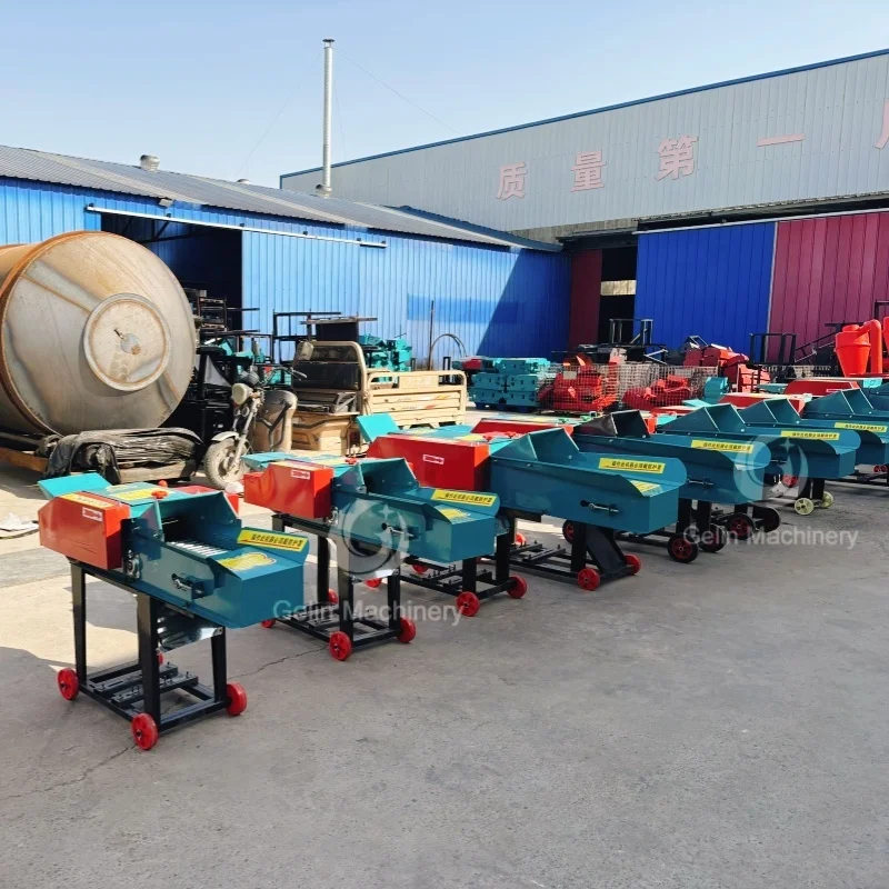 Hot feed machine grass and crusher fresh forage chopper machine chaff cutter homeuse