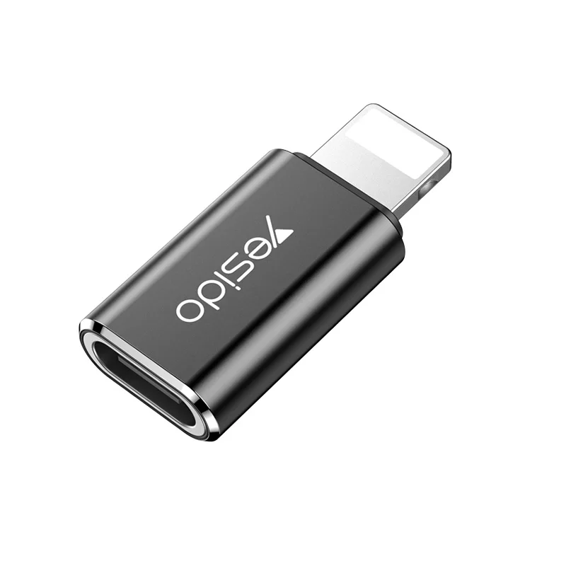 Адаптер для передачи данных YESIDO iPhone с использованием переходника lightning на USB type C