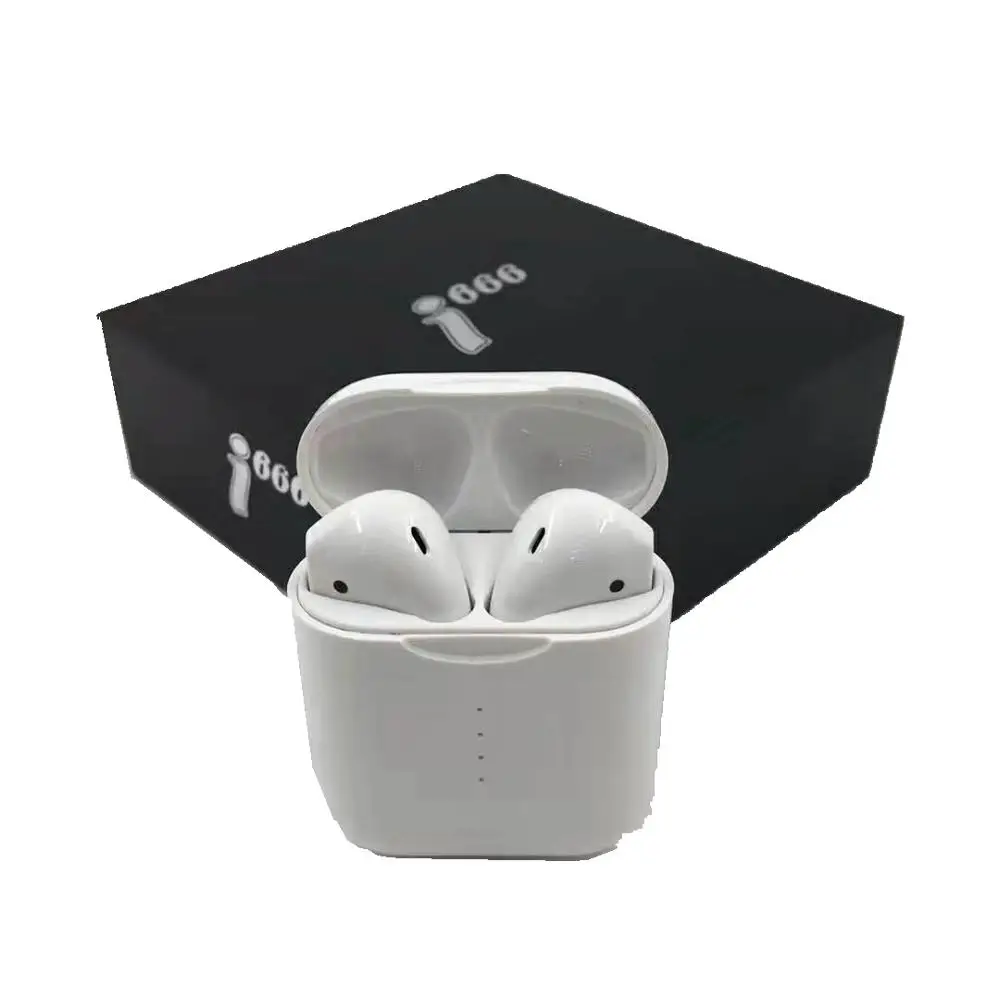 2021 new arrivals electronic i666 tws 5.0 earphone wireless stereo earphones earbuds headset