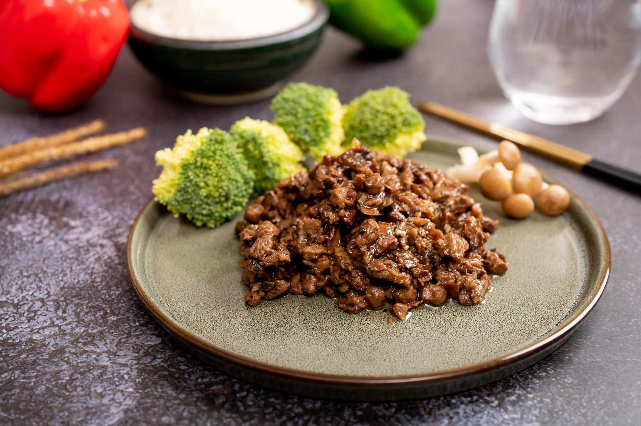 Hot Selling Easy And Tasty Vegan Products Professional Vegan Mushroom Plant Meat Sauce