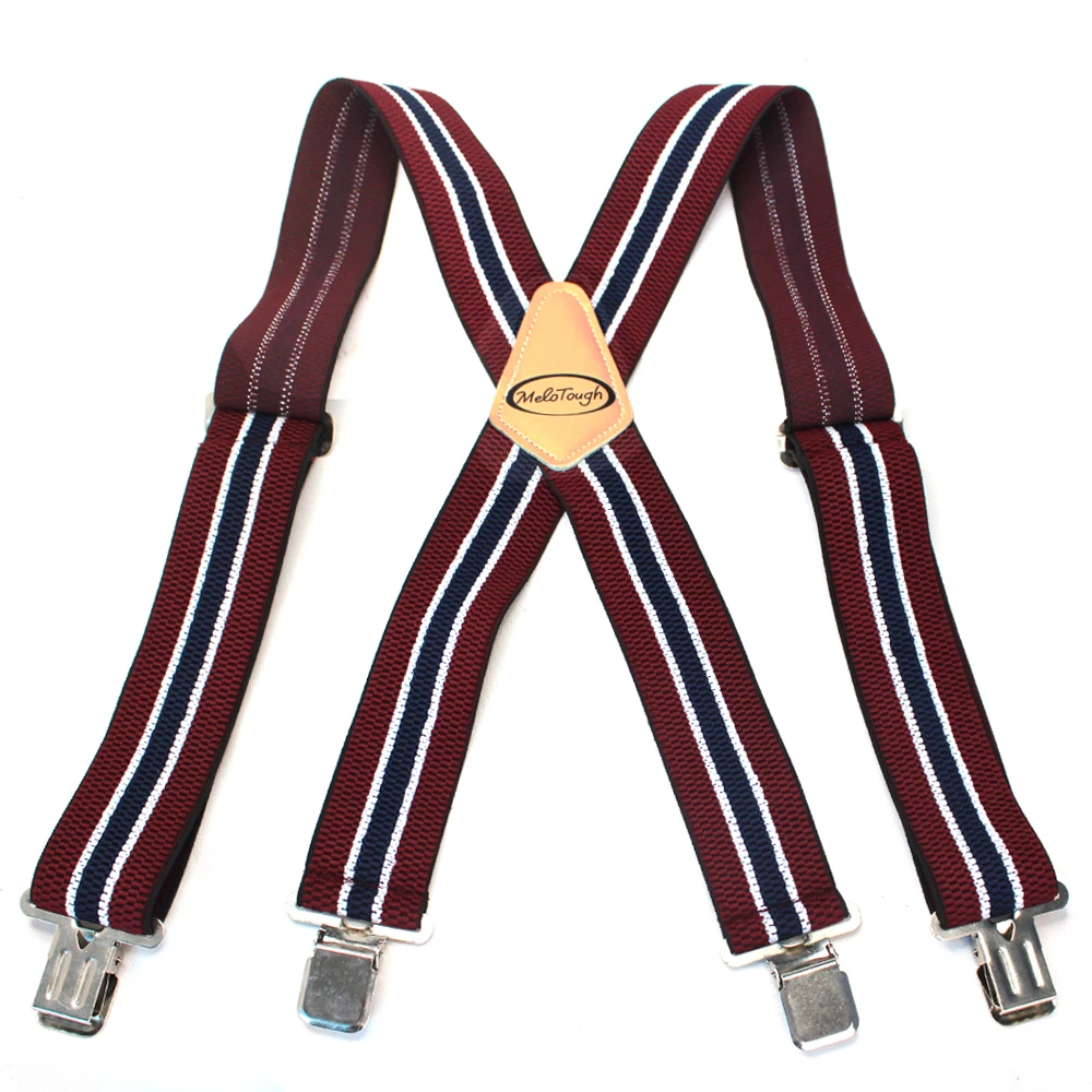Wholesale Good Quality Classic 4 Clips Men Suspenders