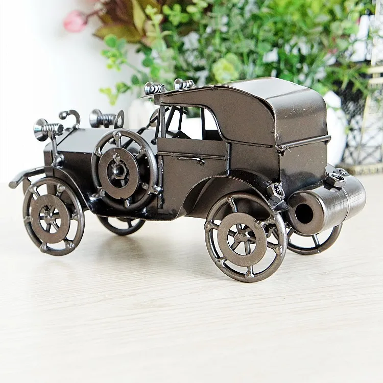  Прямая продажа от производителя Металлические ремесла винтажная модель Wecker игрушечные автомобили для украшения