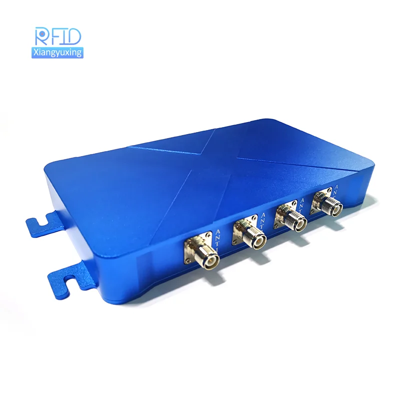 EPC Gen2 ISO 18000-6C 4-портовый UHF RFID фиксированный считыватель для складской логистики