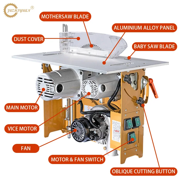Recommended Reasonable Price Durable Electronic Saw Wood Cutting Machine Price