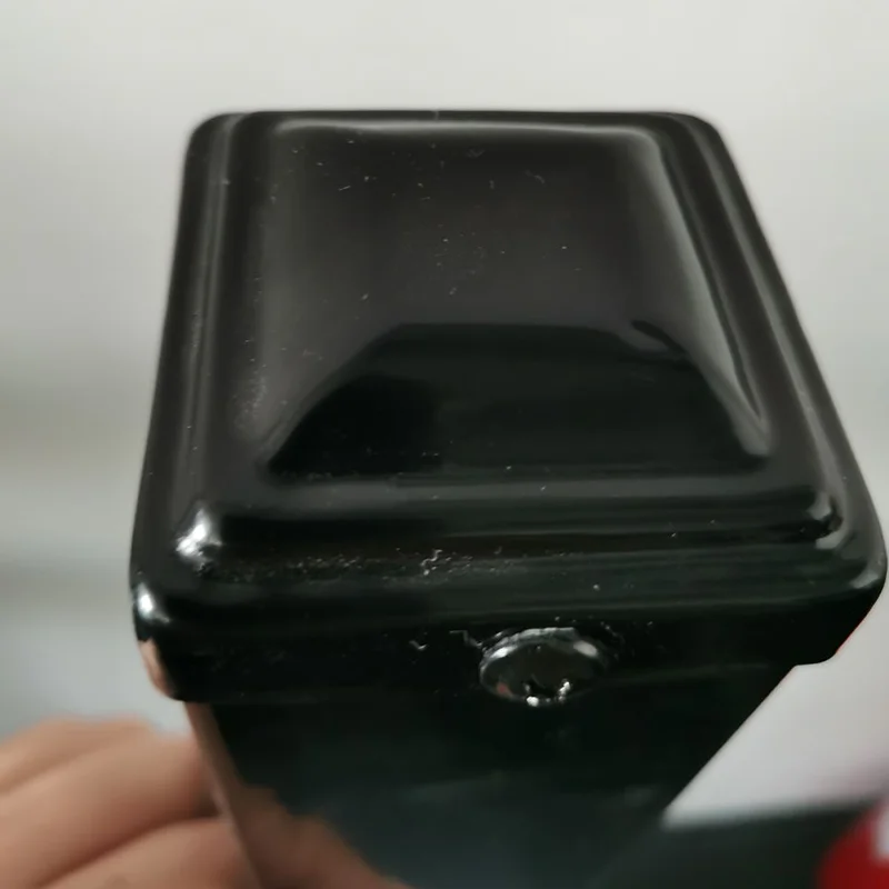 China Outdoor 8X6 Feet Wrought Iron Fence Black Powder Galvanized Steel Metal Fence Panel