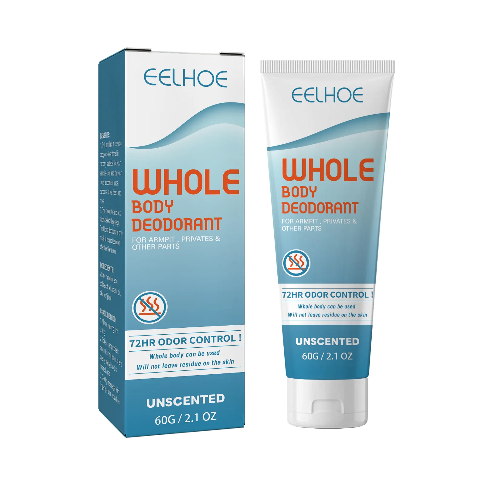 Long Lasting Fragrance Cleanses Body Odor Fox Odor Sweat Odor Refreshing Body Cream Body Lotion