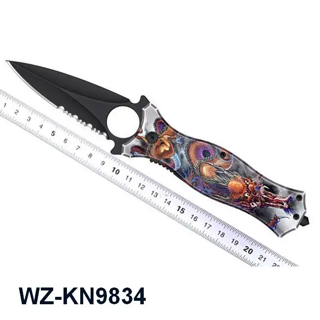stainless steel material type professional camping survival folding japanese pocket knife