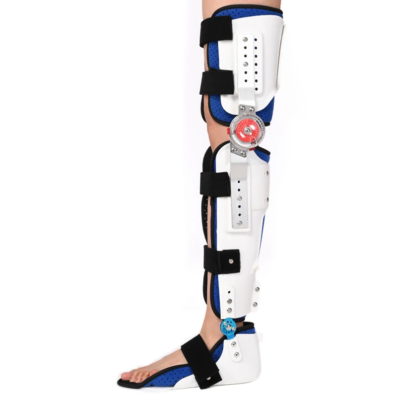 Wholesale Hinged Knee Ankle Foot Orthosis Support Lower Limbs Brace For Unisex
