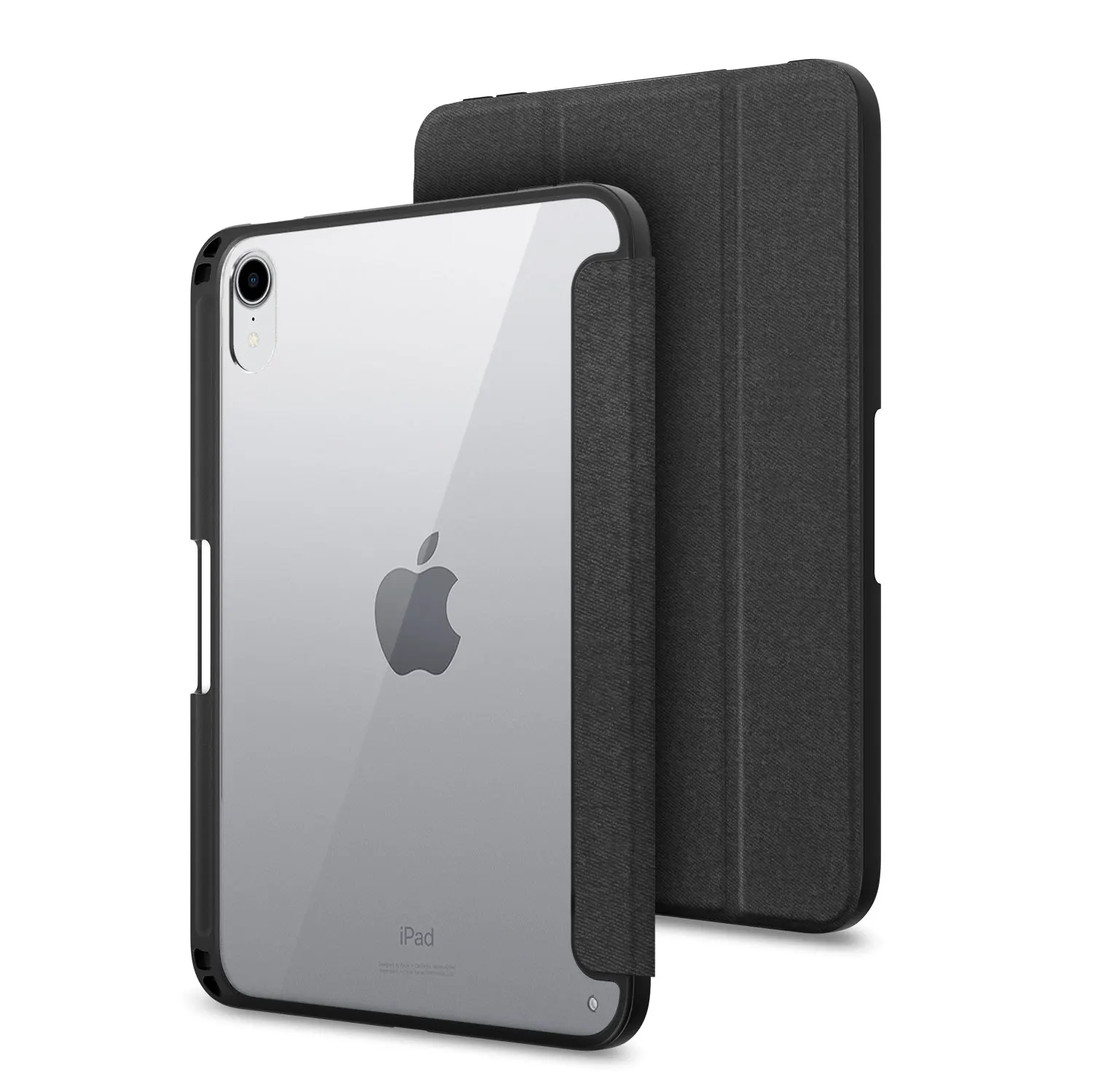 PU Leather Pencil Holder Trifold Magnet Cover Smart Magnetic Tablet Leather Folia Case for iPad Mini 6 inch 2021