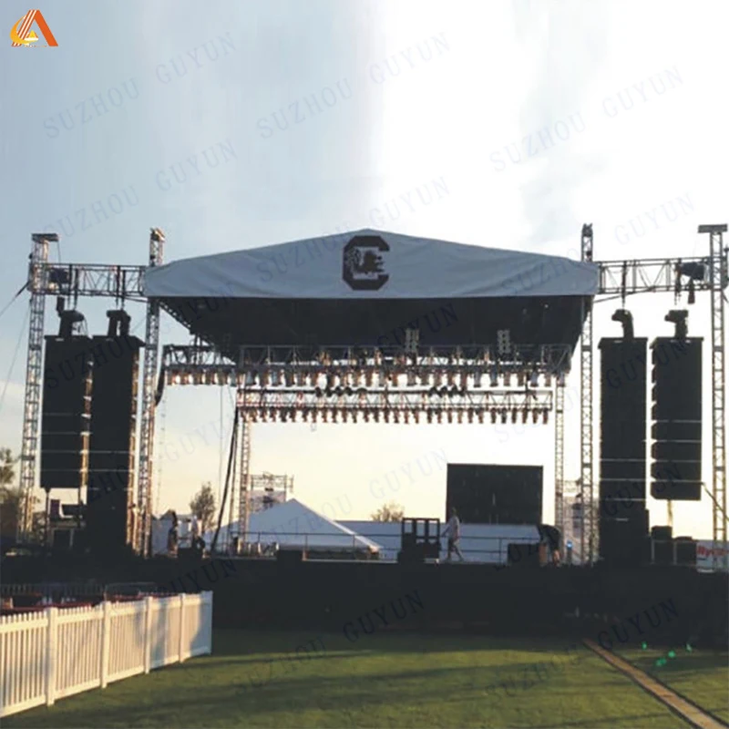 Aluminum alloy lighting truss performance event