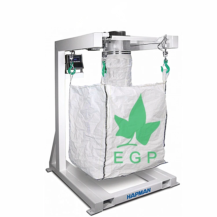 EGP 90x90x120 Jumbo Bag 1000kg PP Sand Bulk Big Bag 1 Ton Breathable Antistatic Fibc Bag Flat Bottom 1500kg Loading Tubular