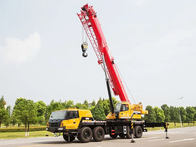 Грузовой кран 75 тонн STC750 строительный гидравлический для продажи