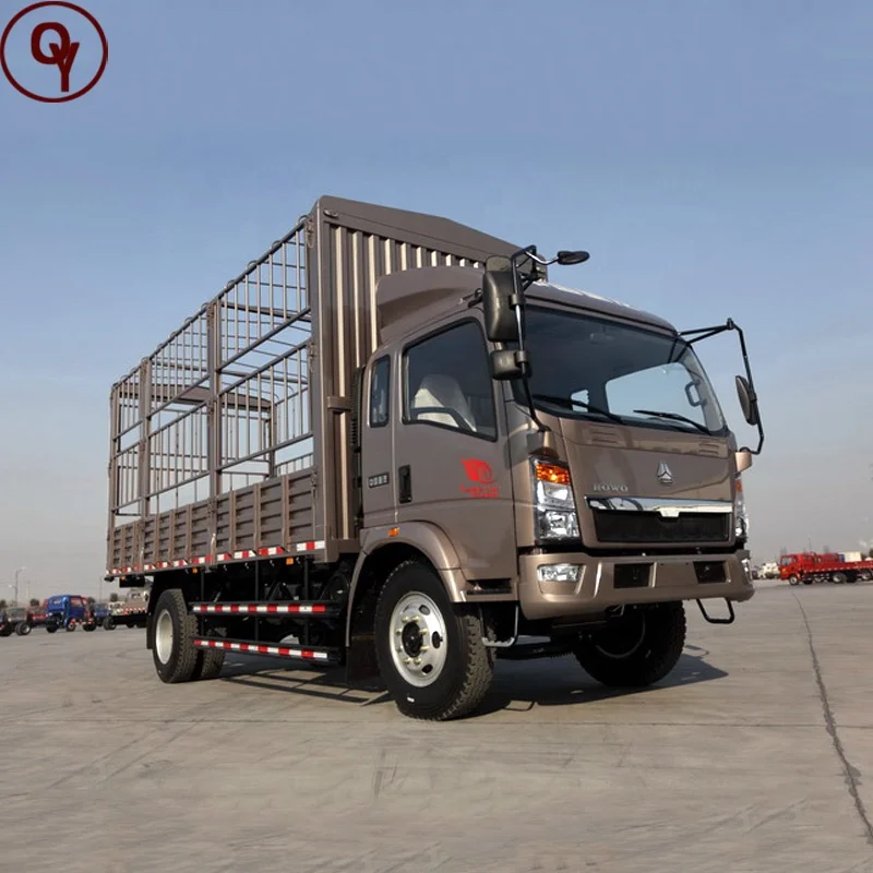 China Factory Sinotruk Brand Howo 4x2 Van Light Truck