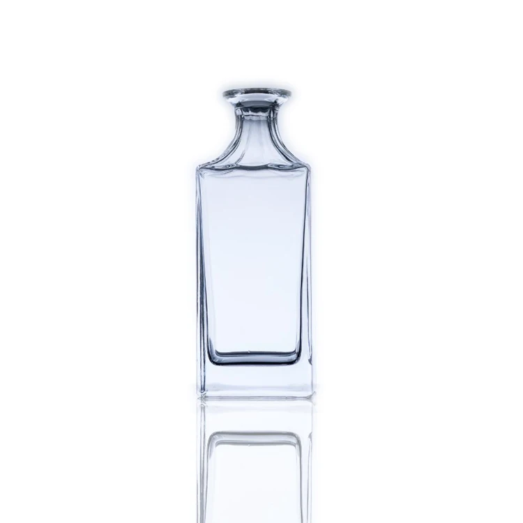 wholesale custom design 500ml round shape liquor glass bottles