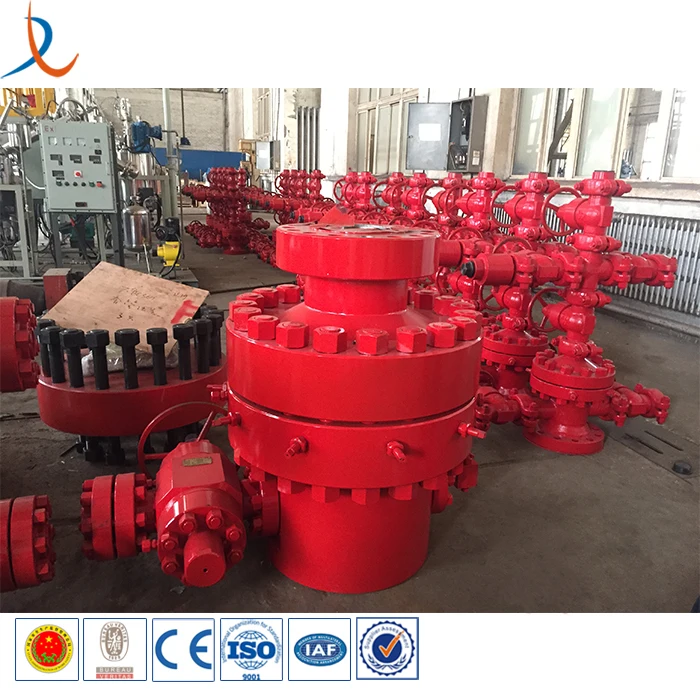 oil-gas field used high pressure wellhead christmas tree oil well Xmas tree producing tree