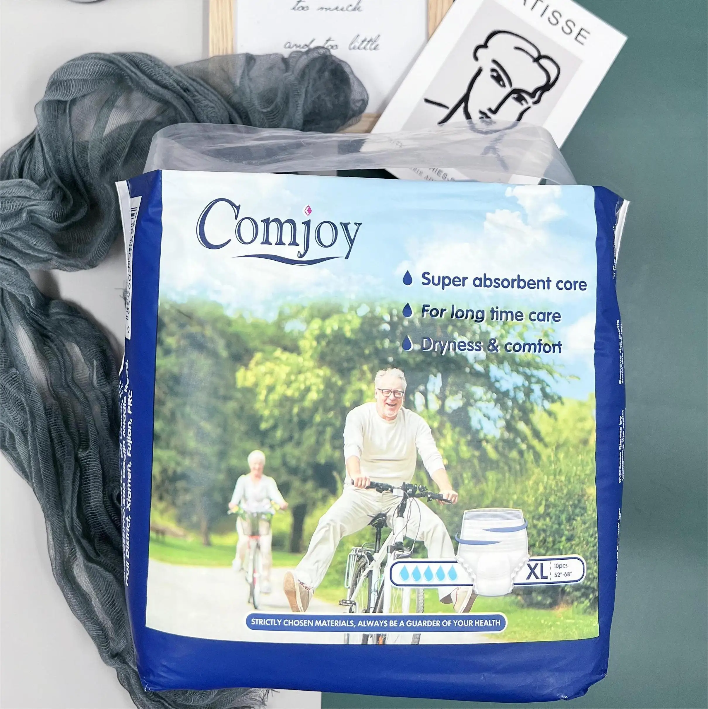 Hot sale in China OEM adult disposable diaper incontinence diaper manufacturers