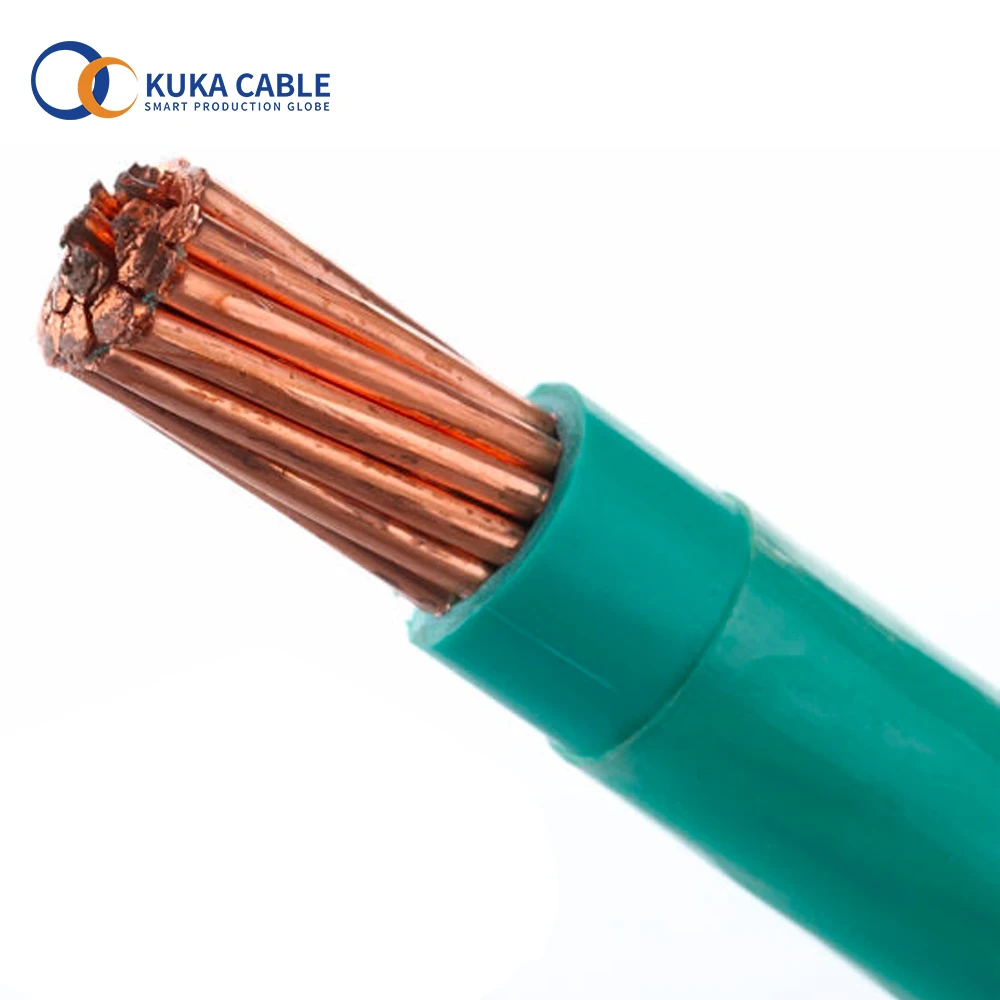 Philippines Thhn Cable Copper Electrical Cable 100mm2 250mm2 Thhn Wire PVC Customized Solid Insulated Wire Pure Copper 450/750v
