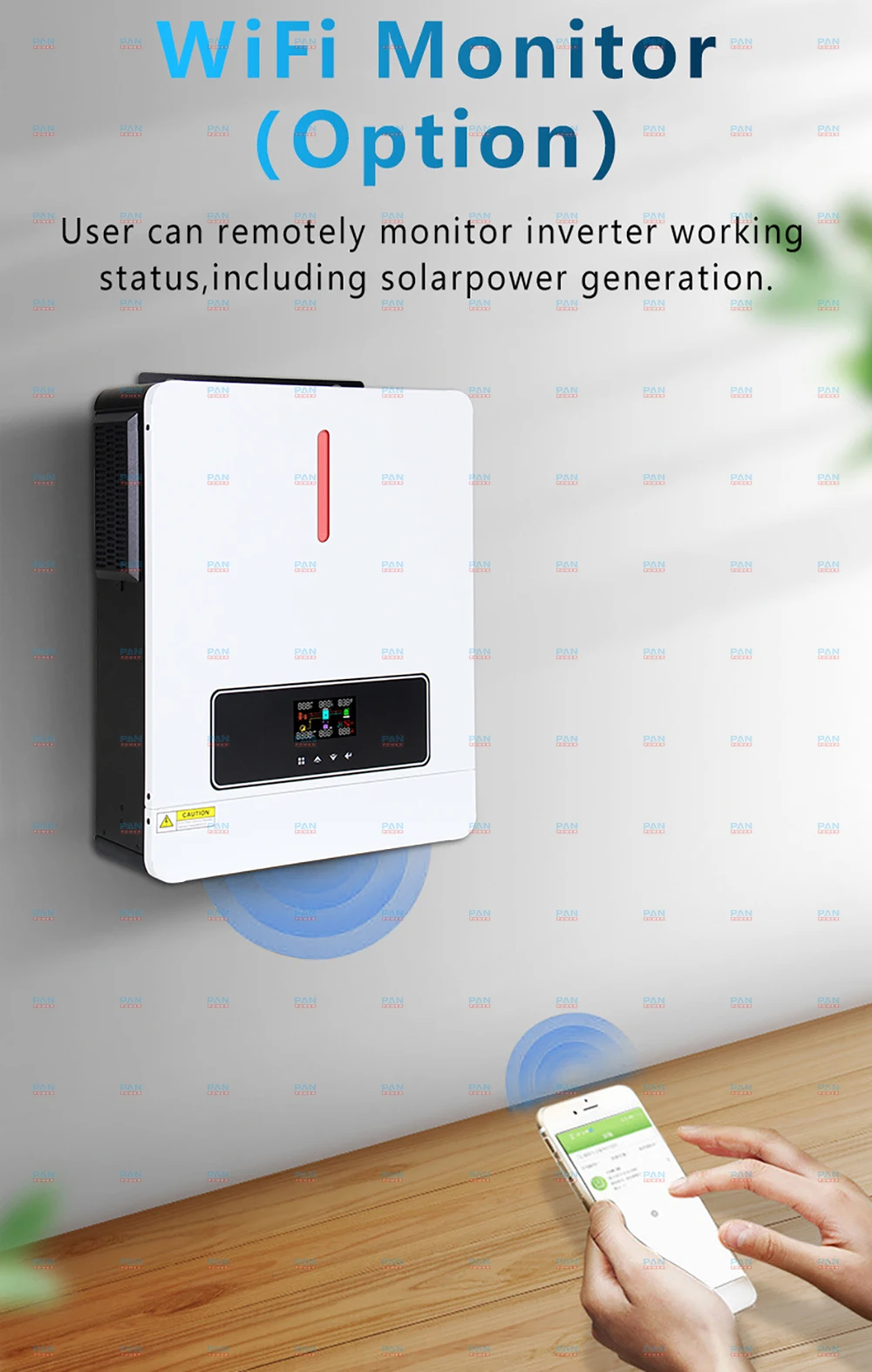 2023 Hot Sale 3.6KW 6.2KW Pure Sine Wave Off Grid Solar Inverter 24V 48VDC 3600W 6200W Hybrid Inverter